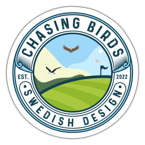 Chasing Birds Klistermärke